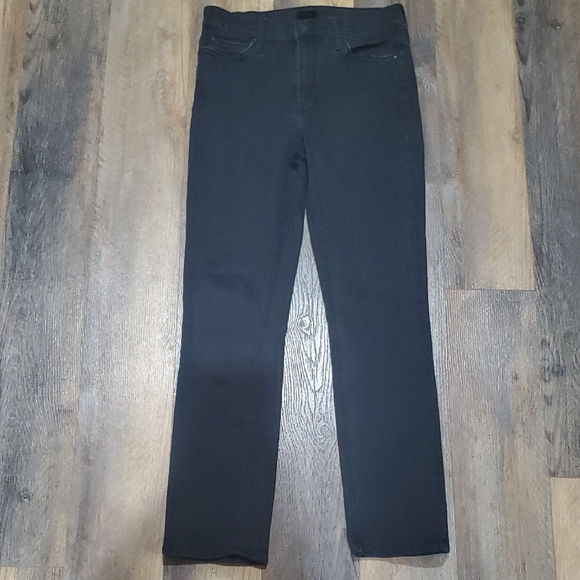 MOTHER Women's Black Midrise Dazzler Ankle Jeans - Picture 1 of 10